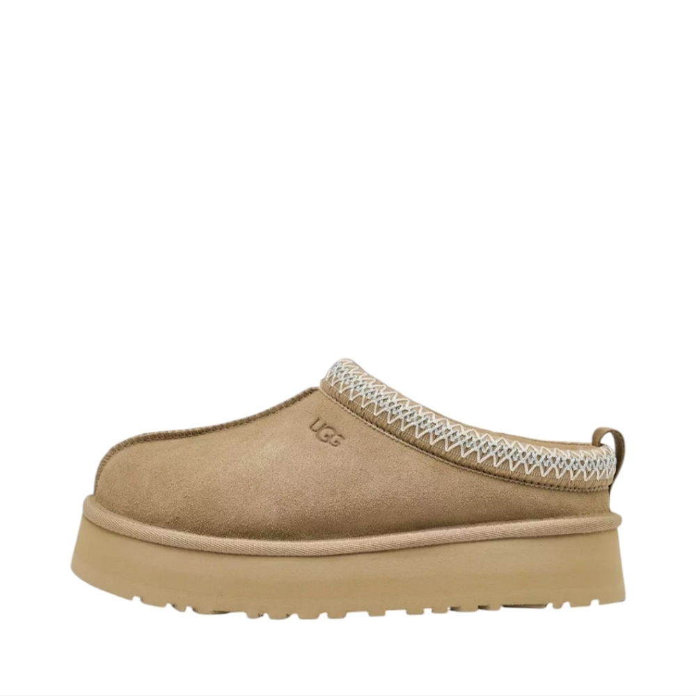 UGG Beige Suede Slip-Ons Size 34